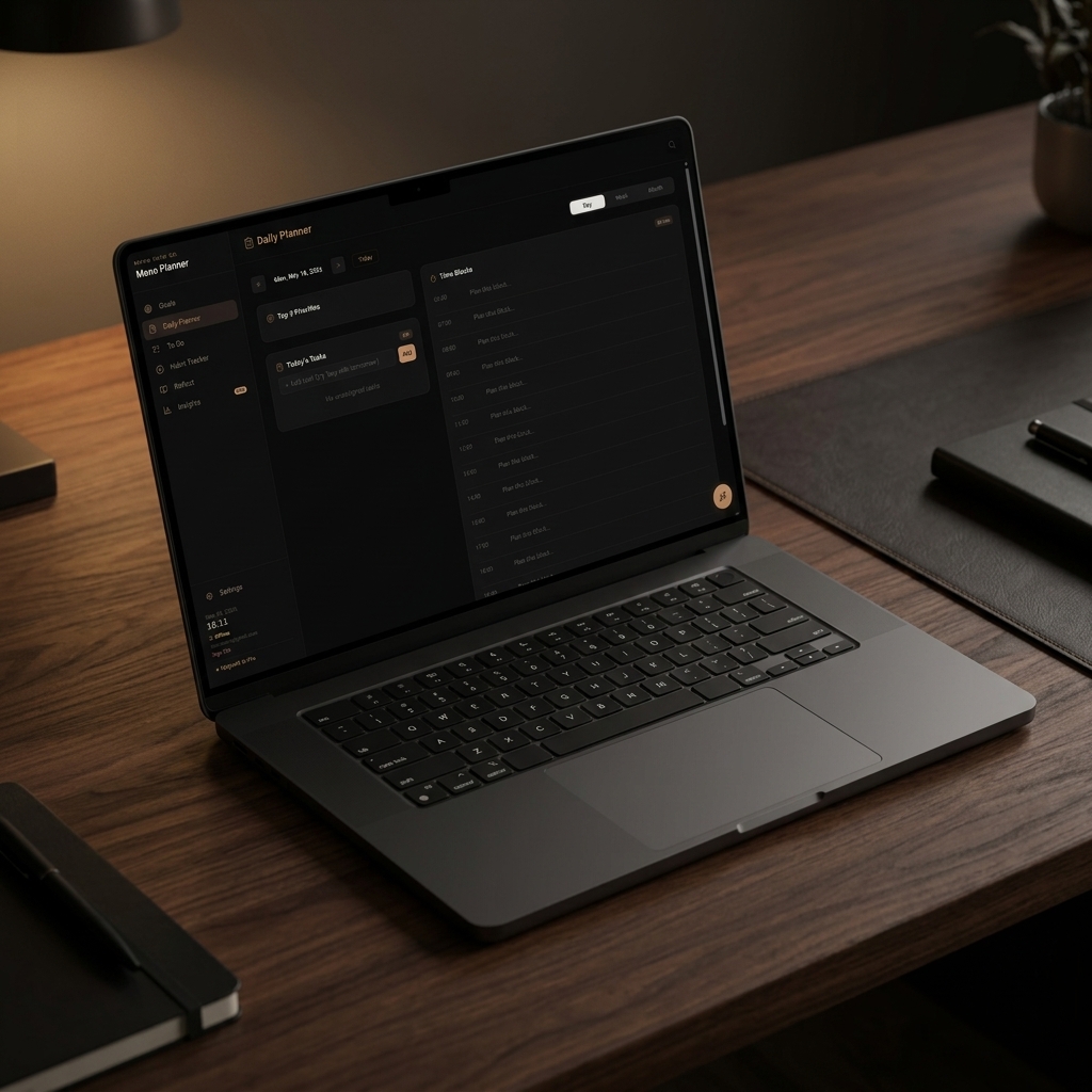 Mono Planner Pro on Laptop